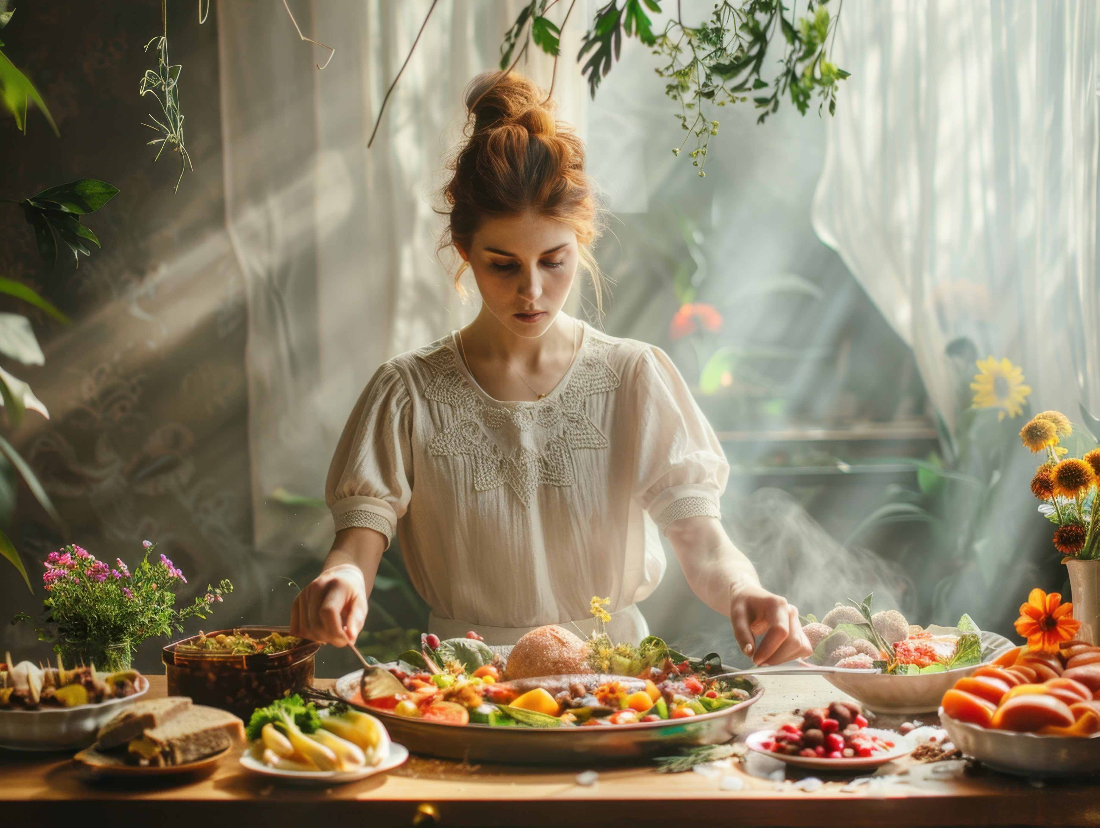 Практика осознанного питания: наслаждение каждым приемом пищи