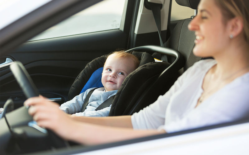 Можно ли возить детей на переднем сиденье в автокресле